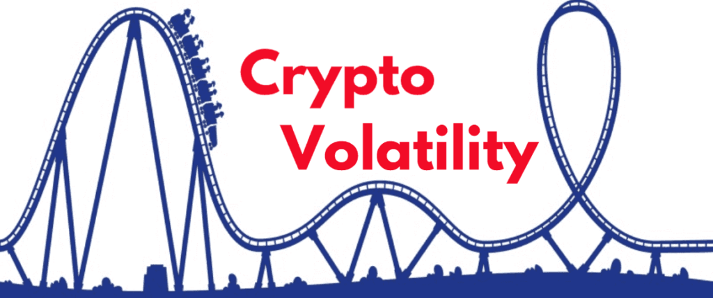 Illustrative Image Showing Rollercoaster to understand crypto price volatility