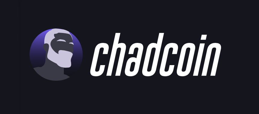 Official Chad Coin Title and Logo