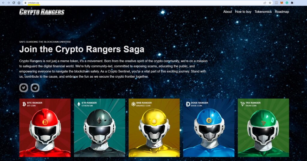 Crypto-Rangers-official-website