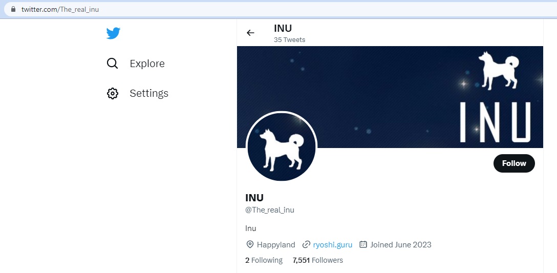 INU-coin-official-Twitter