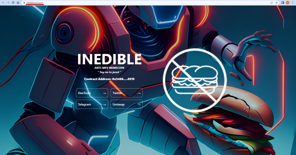 Inedible-Coin-Official-Website