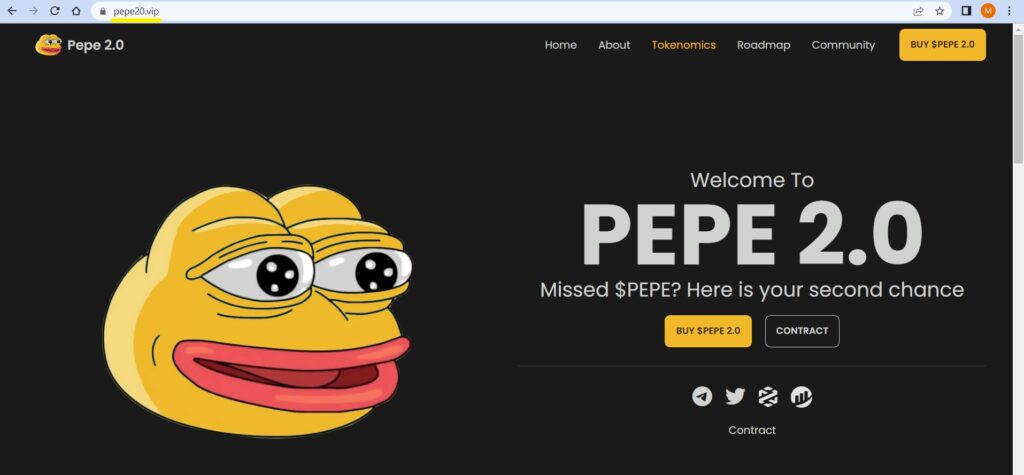 Pepe-2.0-PEPE2-token-official-website