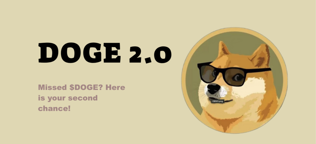 Doge 2.0 Website Landing Page
