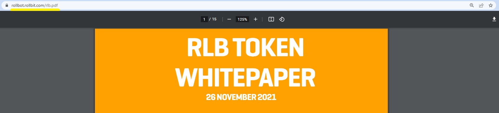 Exploring the Rollbit Coin Project and the RLB Token Price-Whitepaper