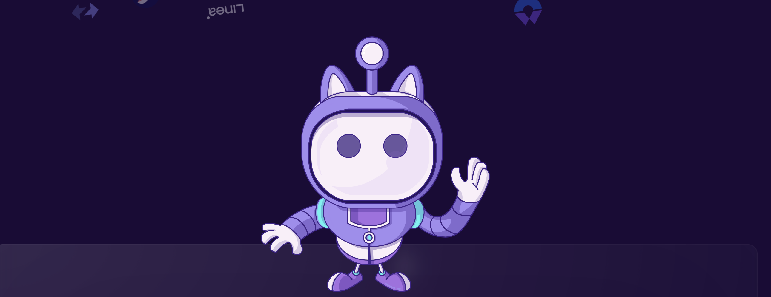 Logo and mascot of the LootBot crypto project