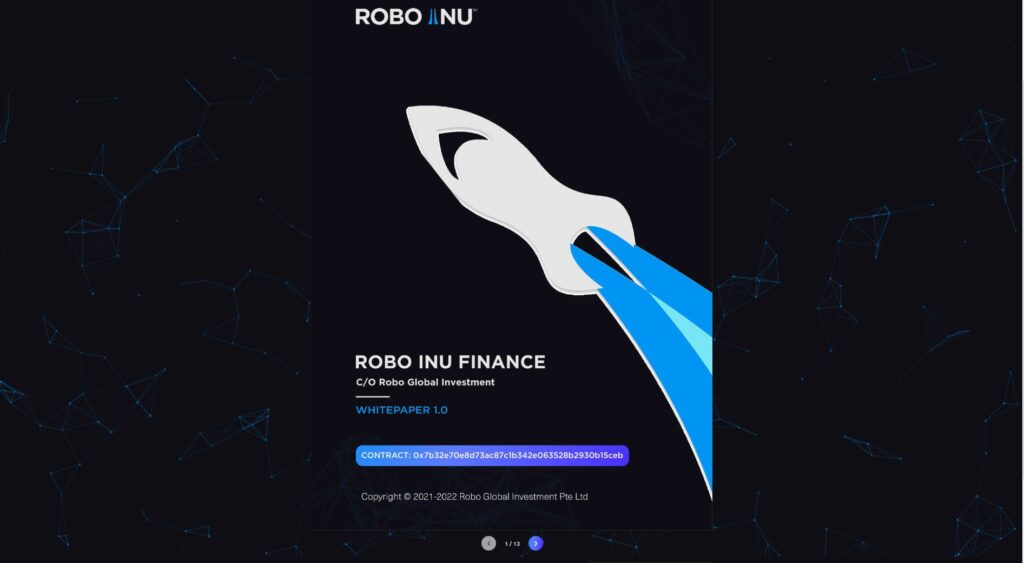 Robo Inu Price Prediction - Should You Buy the RBIF Coin-whitepaper