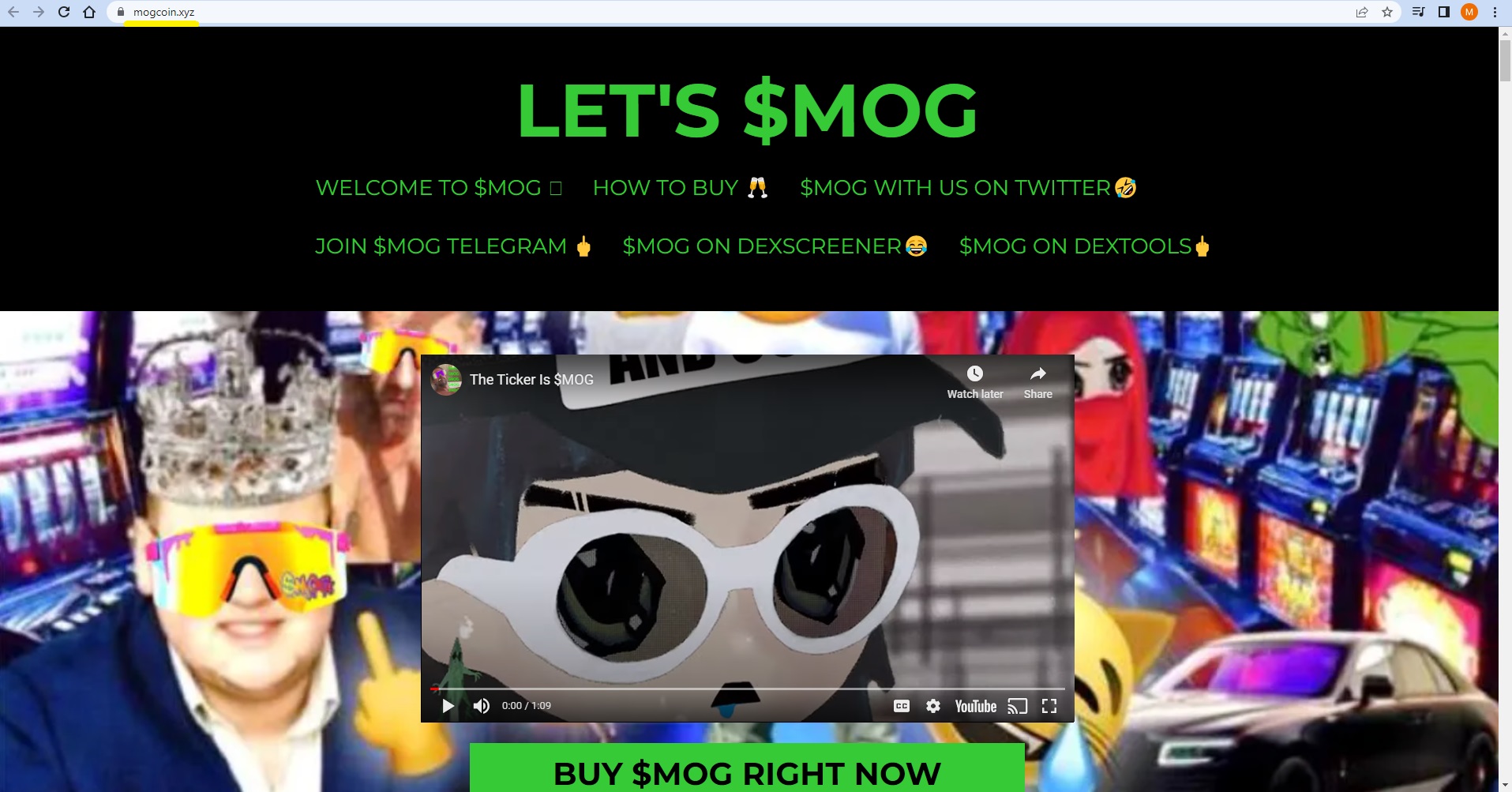 Should You Buy Mog Coin Full MOG Token Price Analysis-project-official-website