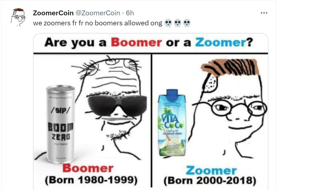 Zoomer-coin-ZOOMER-crypto-zoomer-or-boomer-tweet