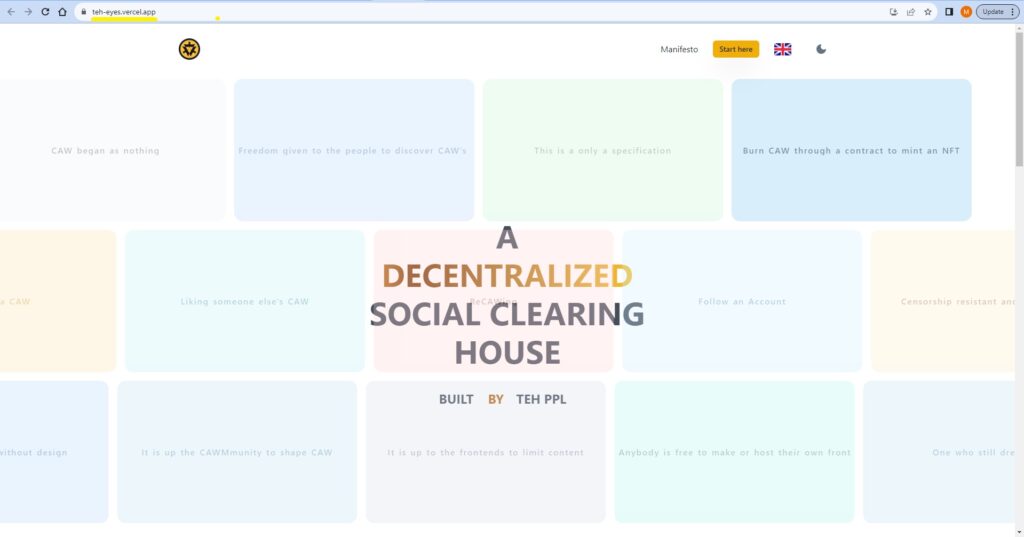 Decentralized Social Clearing House-testnet