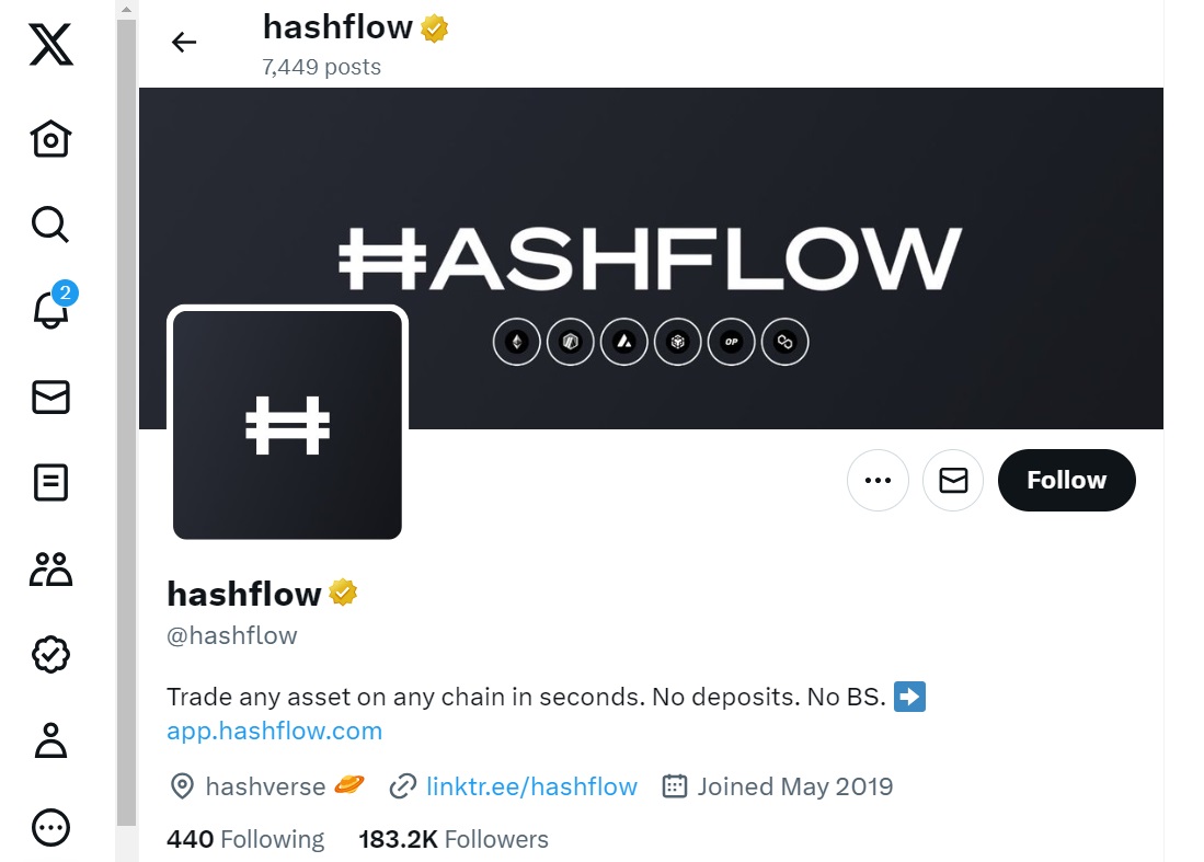 Hashflow-Twitter-account