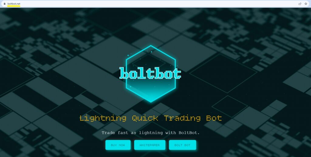 BoltBot Crypto projects official website
