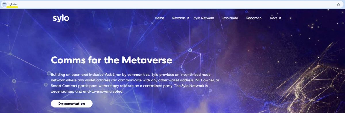 Sylo Crypto - What is SYLO Coin - project's home page
