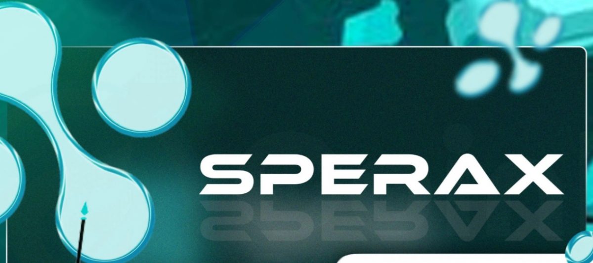 Art image - Spearx title with official Sperax Logo