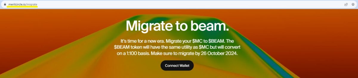 Will BEAM Crypto 100x Live Prices, On-Chain Data and Trading Tips-migrating-MC-to-BEAM