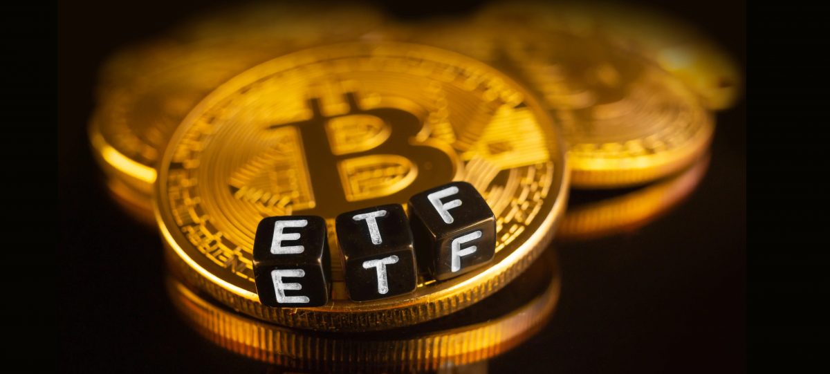 Crypto ETF - Bitcoin ETF symbolic image