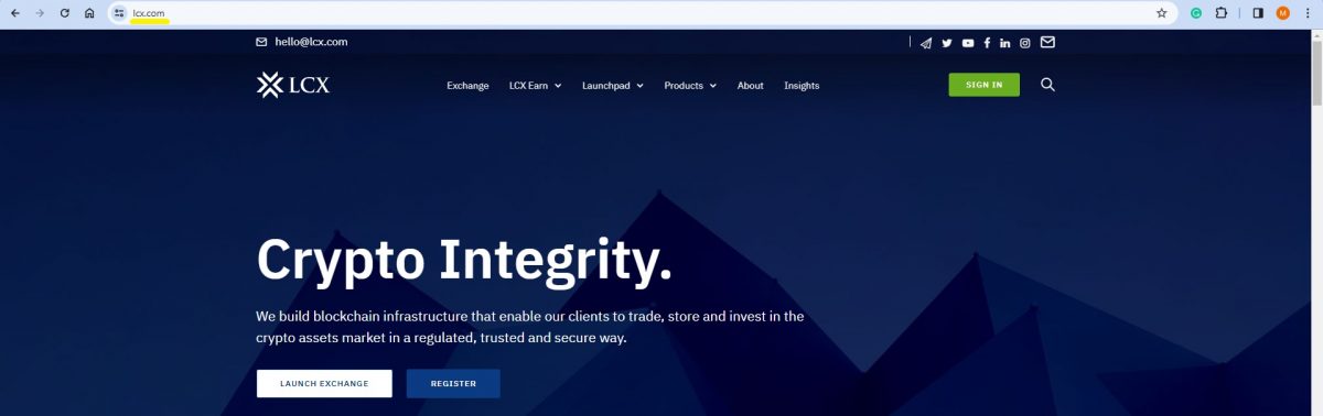 What is LCX Crypto On-Chain Data & Price Prediction for the $LCX Token-project's official website
